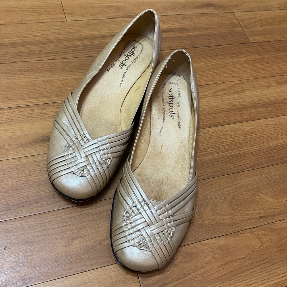 Softspots Flats Comfortable Elegance size 11